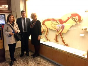 Emanuela Paribeni , Paolo Grassi ed Elisabetta Cioppi