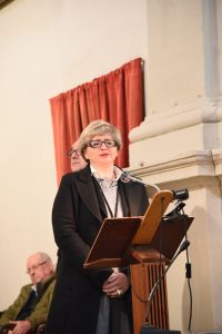 Il sindaco di Pontremoli Lucia Baracchini