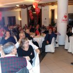 Festa Fratres Bagnone: la presidente Rita Beccari saluta i presenti alla serata