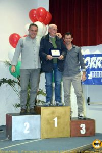 Corrilunigiana: la premiazione di Aldo Doria, classe 1929, atleta più longevo del Corrilunigiana.