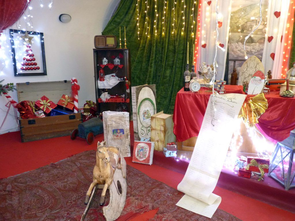 Stanza all'interno del Villaggio di Babbo Natale