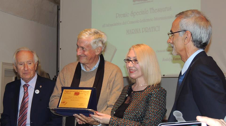 Marina Pratici premiata a Matera Marina Pratici premiata a Matera