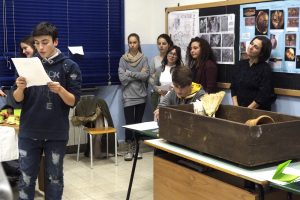 Aulla - Notte dei licei 2017, un momento di lettura
