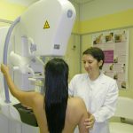 Un esame di mammografia