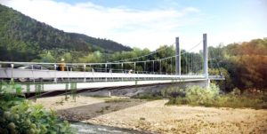 Il progetto del ponte a Castagnetoli