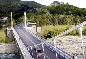 Il progetto del ponte sul Mangiola