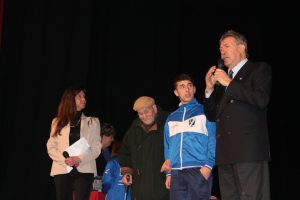 Un momento dell'ultima edizione dei Veterani Sportivi con l'indimenticabile "Cio" Tassi