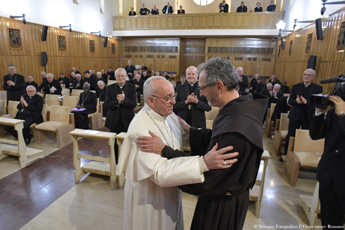 Padre Michelini, il predicatore degli esercizi spirituali della Quaresima al Papa Padre Michelini, il predicatore degli esercizi spirituali della Quaresima al Papa