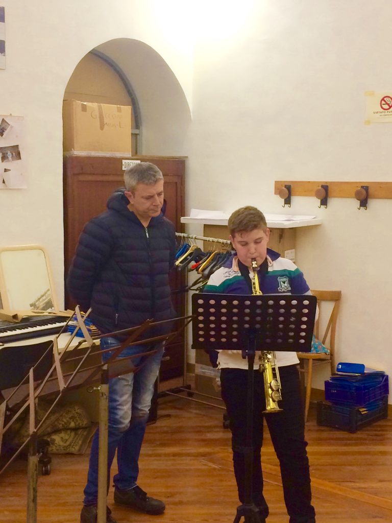 La presentazione dei nuovi musicisti della Musica Cittadina Pontremoli