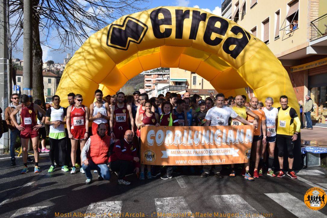 Corrilunigiana: successo per la 1a edizione della “Corri Arcola”