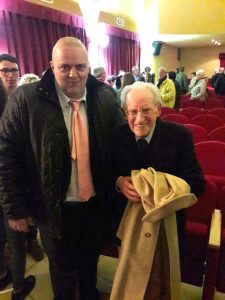 Il sindaco Bellesi con Norberto Grossi