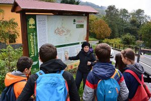 Studenti al Parco dell'Appenino