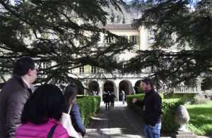 La facciata di Villa Dosi