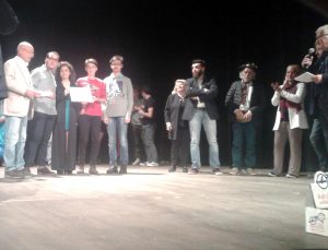 La premiazione dei vincitori