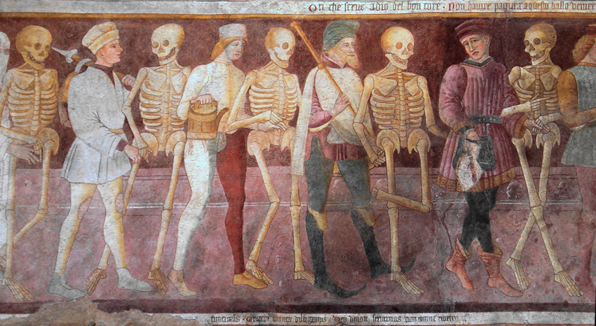 Quel Trionfo della Morte e la Danza macabra nell’affresco di Clusone Quel Trionfo della Morte e la Danza macabra nell’affresco di Clusone