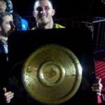 Paul Jedrasiak con lo Scudo di Brenno