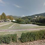 Piazza libertà a Fivizzano