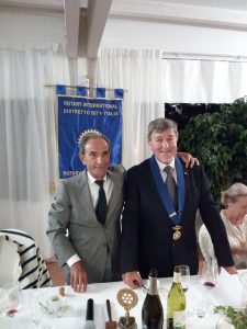 A sinistra Giovanni Dosi al suo fianco Giancarlo Bergamaschi