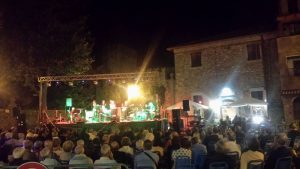 Un momento del concerto dei Kantiere 26
