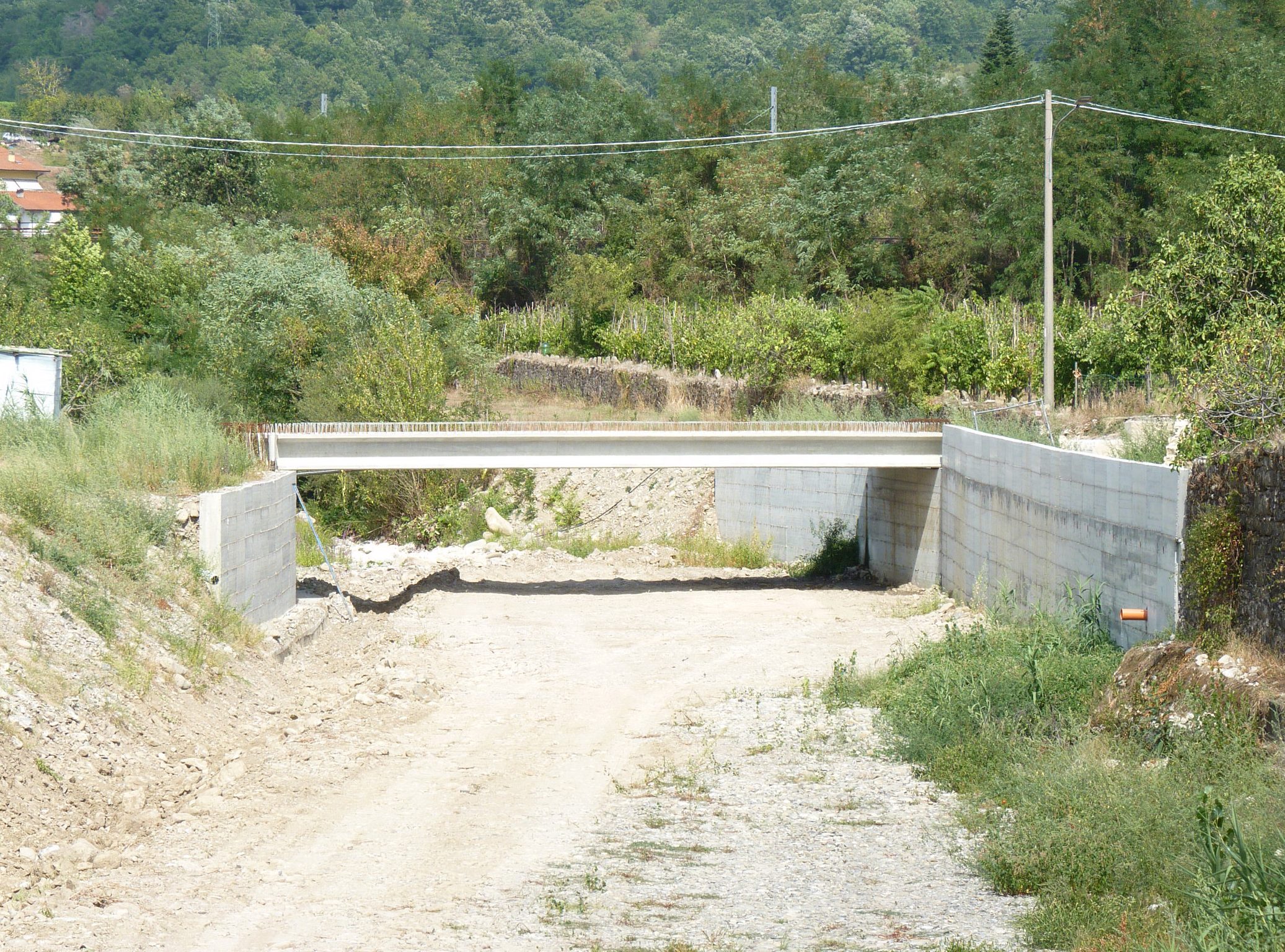 Filattiera: pronto a novembre il ponte sull’Orzanella Filattiera: pronto a novembre il ponte sull’Orzanella