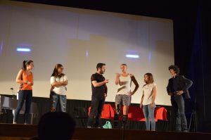 Una scena dello spettacolo