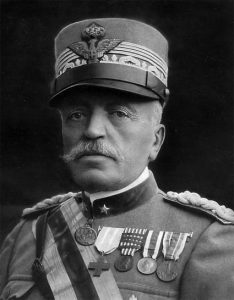 Luigi Cadorna, capo di stato maggiore generale negli anni della Prima Guerra Mondiale