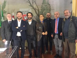 I partecipanti all'Incontro, lo scorso 20 novembre, a Firenze sulla Via Francigena
