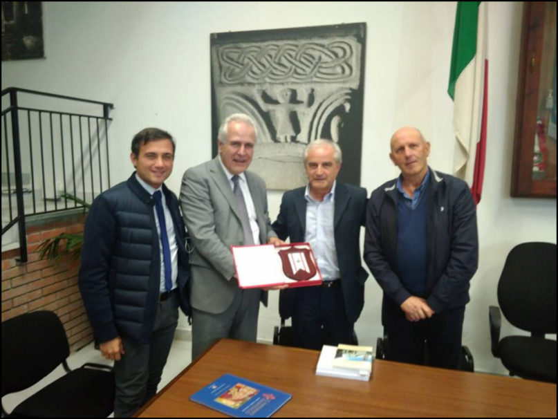 Eugenio Giani in visita ufficiale a Casola Eugenio Giani in visita ufficiale a Casola