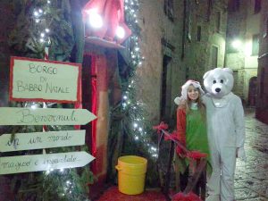 L'ingresso del Villaggio di Babbo Natale