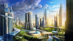 Una ipotetica città del futuro