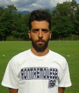 Mirko Balestracci. Il centrocampista della Pontremolese è stato autore del gol della bandiera della formazione allenata da mister Ruvo