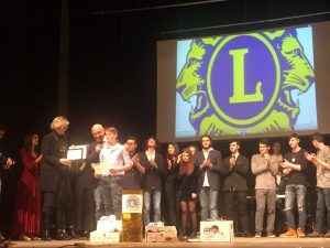 Premiazione del terzo classificato Francesco Bertoli