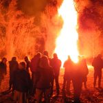 Il falò di Carnevale a Succisa