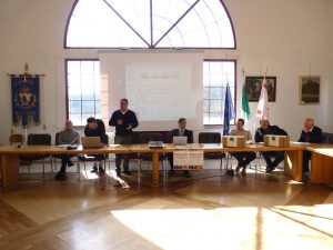Un momento del convegno che si è tenuto a Mulazzo sulle biomasse e sull'impianto di Arpiola