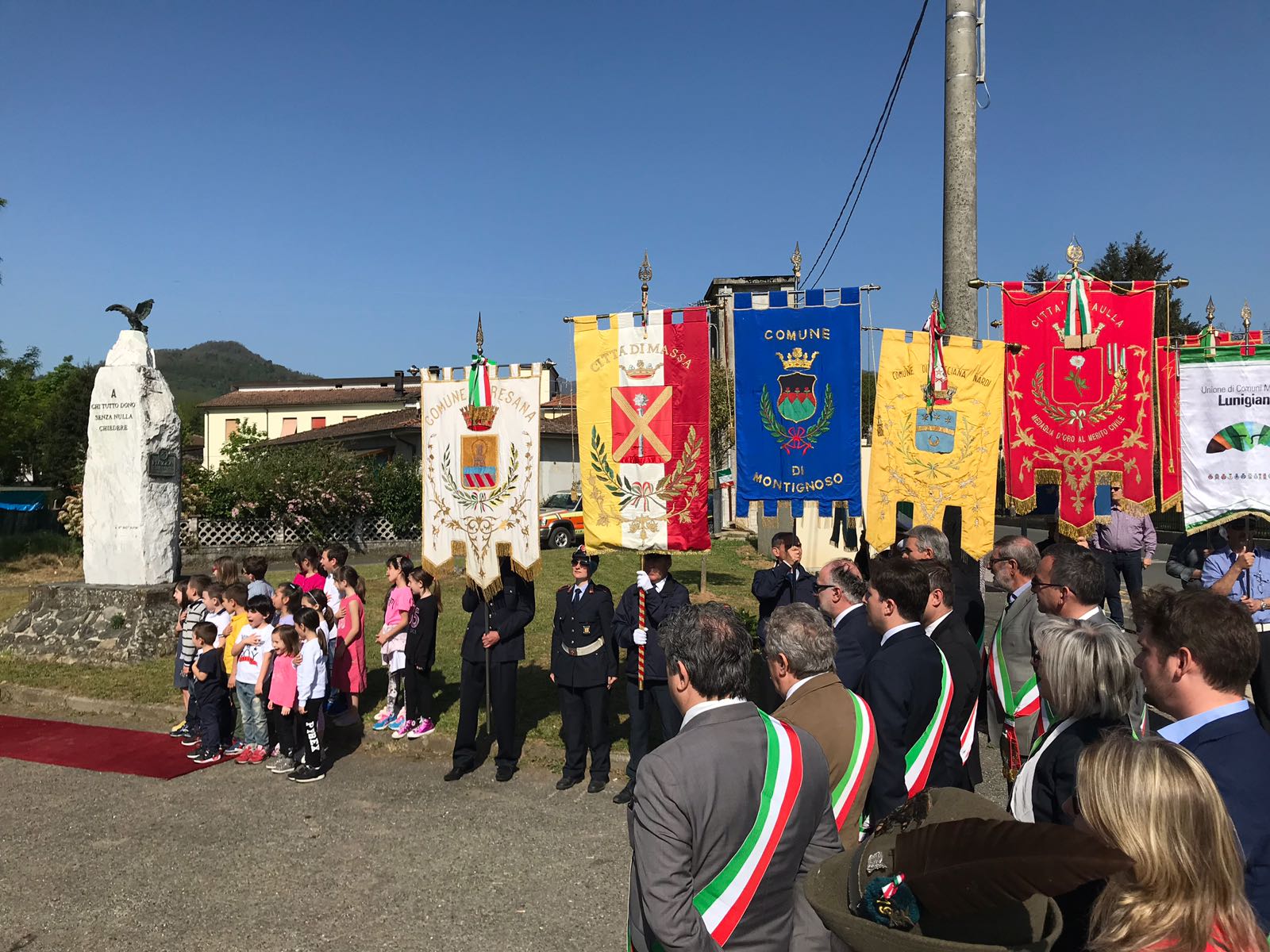 La festa provinciale della Liberazione a Monti di Licciana Nardi La festa provinciale della Liberazione a Monti di Licciana Nardi