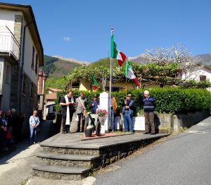 La cerimonia del 25 Aprile a Vico di Bagnone