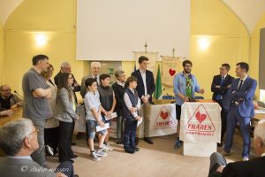 I bambini premiati per la borsa di studio "Flavio Longinotti"