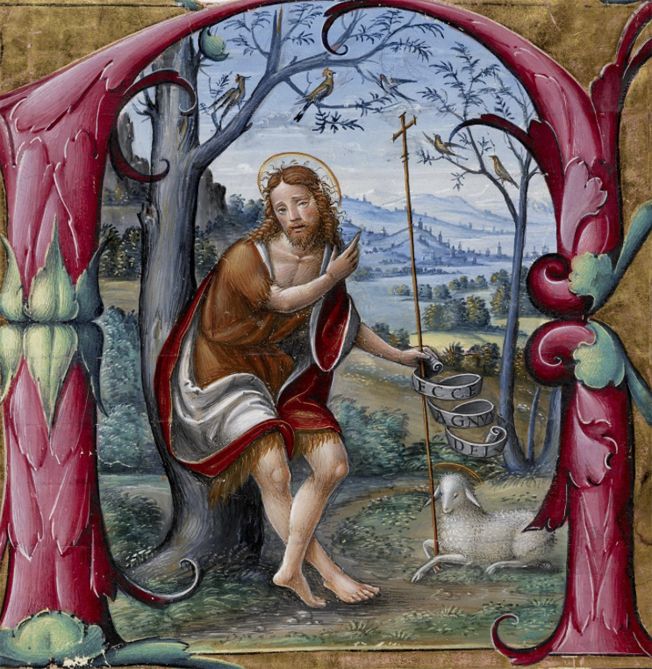 Io ti rendo grazie: hai fatto di me una meraviglia stupenda. Natività di San Giovanni Io ti rendo grazie: hai fatto di me una meraviglia stupenda. Natività di San Giovanni