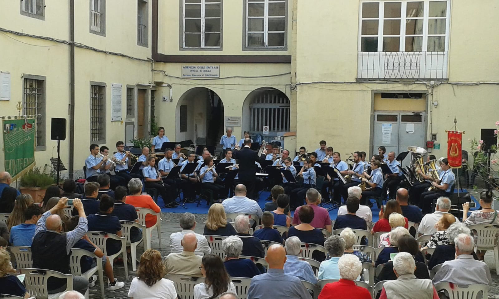 Gemellaggio musicale col Corpo bandistico di Boretto Gemellaggio musicale col Corpo bandistico di Boretto