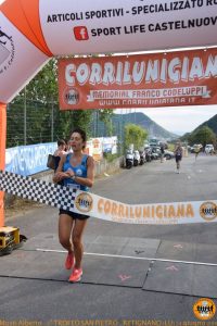 La vincitrice tra le donne Margherita Cibei