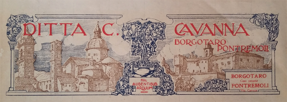 I Cavanna, tipografi a Borgo Taro e a Pontremoli I Cavanna, tipografi a Borgo Taro e a Pontremoli