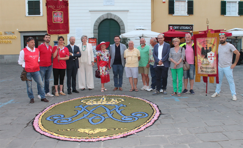 L’infiorata di Brugnato in onore della Madonna del Popolo