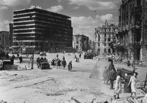 Il centro di Berlino alla fine della Seconda Guerra Mondiale