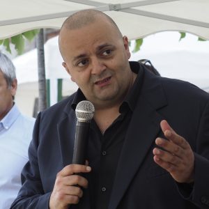 09072018/Filetto Inaugurazione parco giochi - Filippo Bellesi sindaco di Villafranca