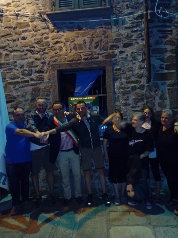 Donato un defibrillatore per Montereggio