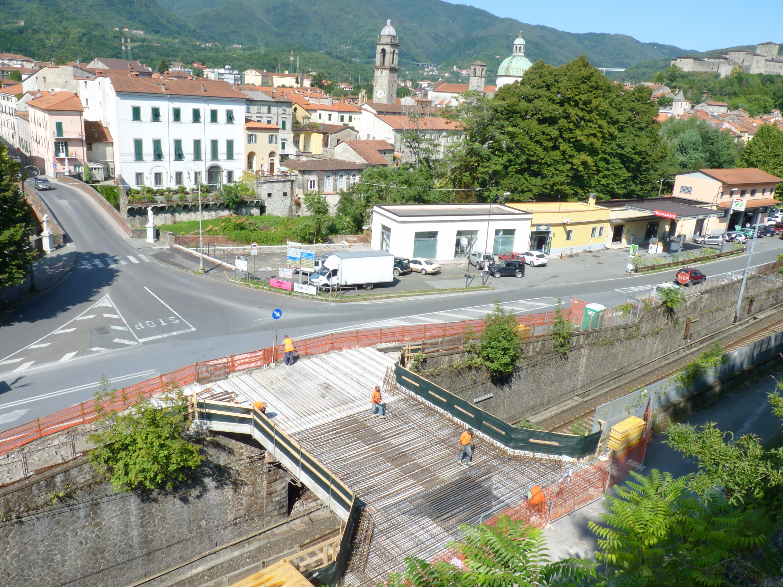 Lavori di riqualificazione al cavalcavia degli ex Cappuccini