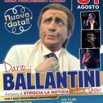La copertina della Notte Bianca al Masero con protagonista Dario Ballantini