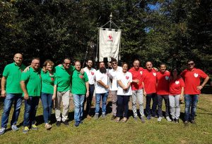 Foto di gruppo dei donatori Fratres di Mulazzo