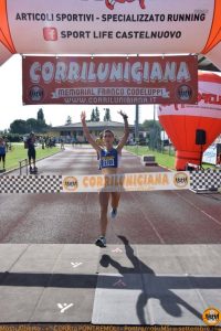 Elena Bertolotti vincitrice della 4a "Corri a Pontremoli"