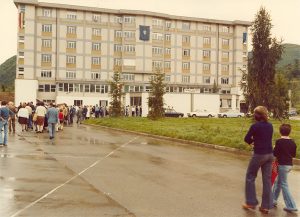 Pontremoli, luglio 1978: la costruzione del primo lotto del nuovo ospedale è terminata